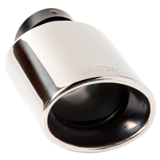 Ponteira de Escape Universal Auto inox RACE SPORT DTM-1 Oval