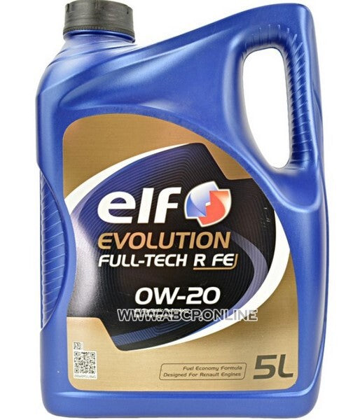 OLEO DE MOTOR ELF EVOL. FULLTECH R FE 0W20 (5L)