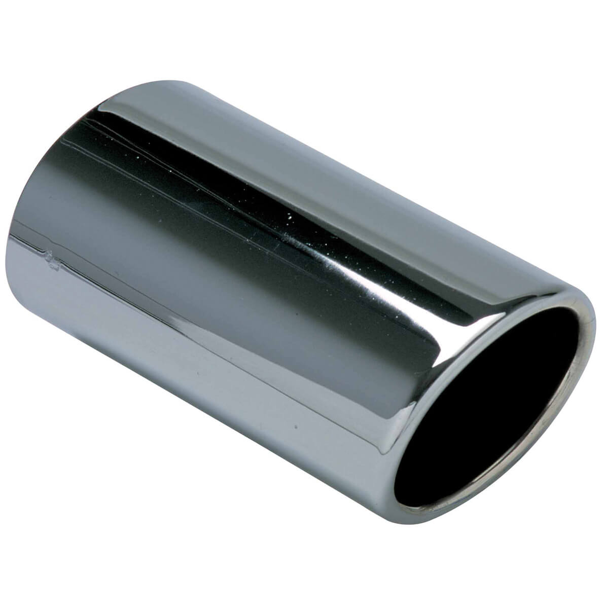 Ponteira Escape oval Universal RACE SPORT Int: 52 L: 170 Ext: 72x80