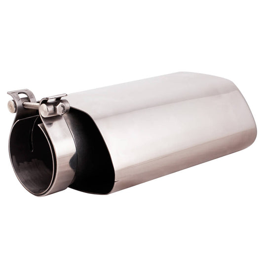 Ponteira de Escape Universal Auto RACE SPORT INT 55-65 EXT 74x 141 LOG 220 ASTRA G