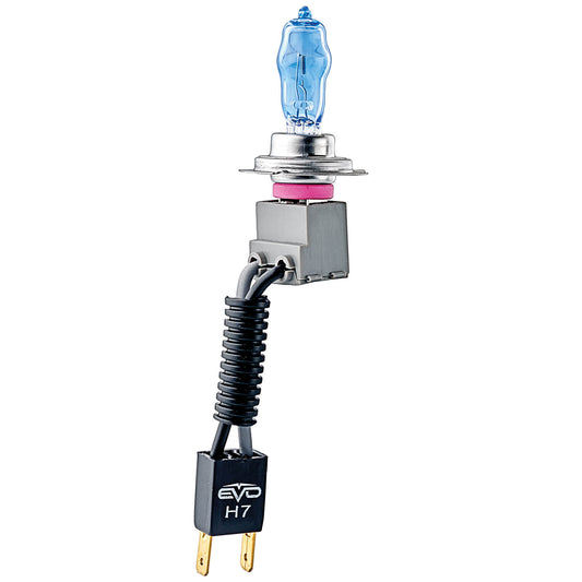 Lâmpadas EVO Alfas Intensidade Máxima H7 12V 85W 4300K 2 UND + 2 Lâmpadas Ultra White T10 Bulbs