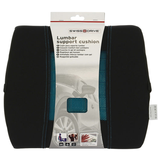 Almofada SWISS DRIVE Reforço Lombar com Gel 36x 33cm