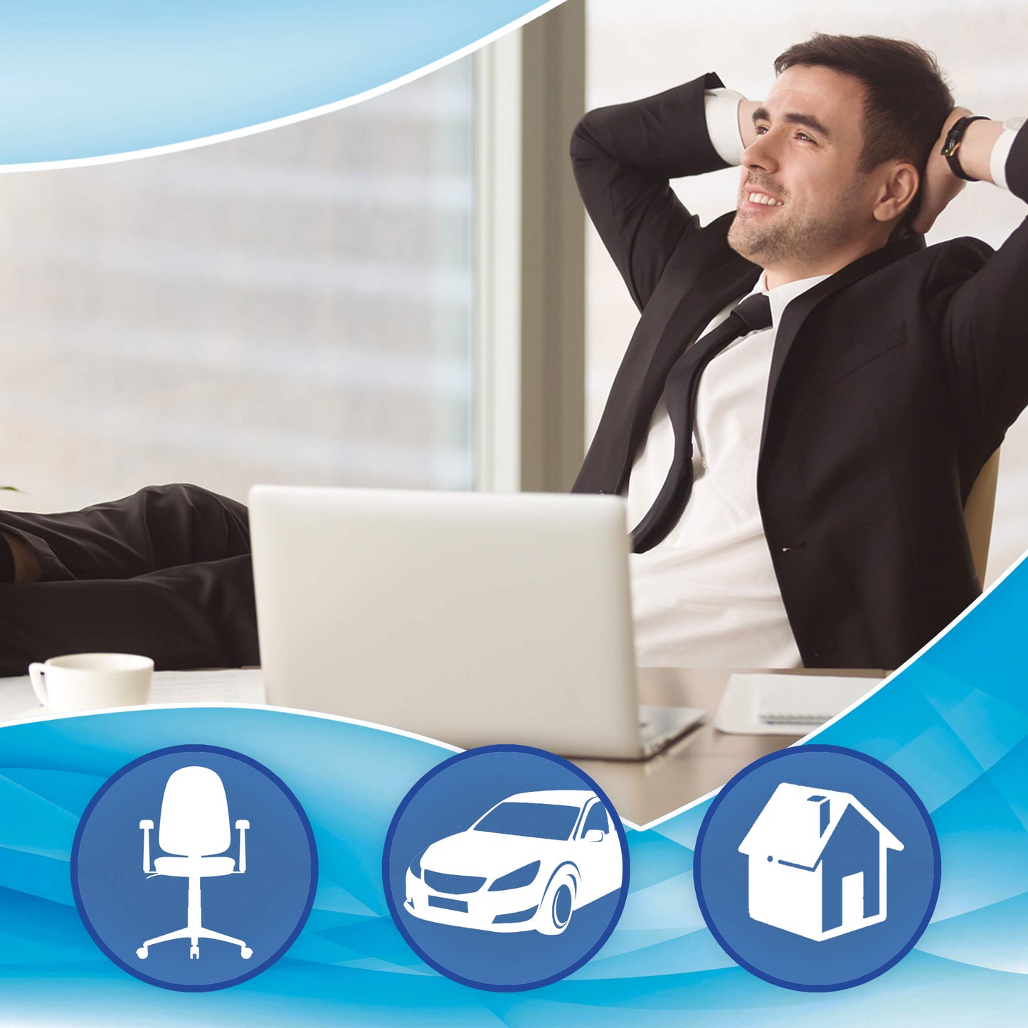 Almofada CAR + para Pescoço em Espuma de alta densidade 27x 27x 9cm