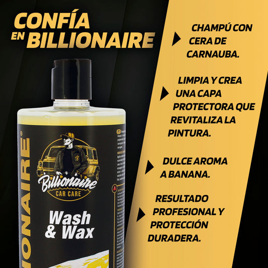 Champô com ceras BILLIONAIRE 1L