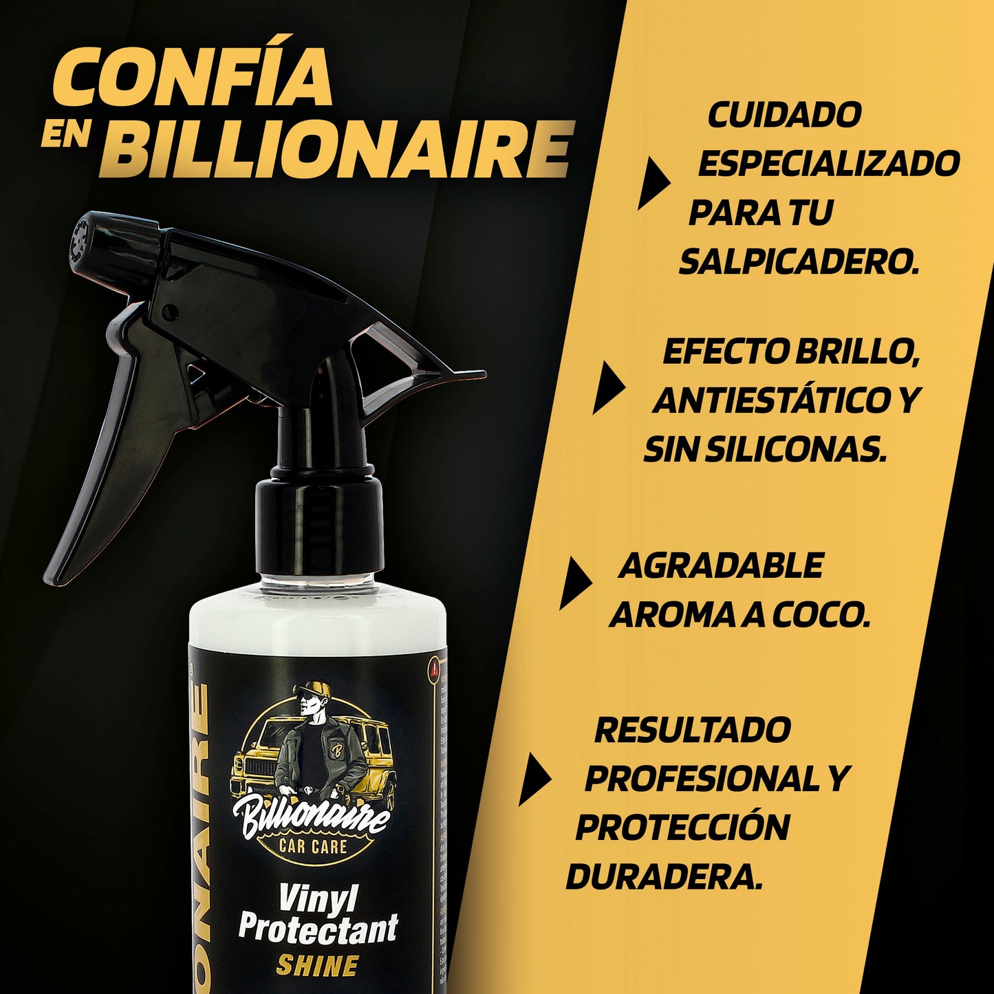 Limpa Tablier Brilhante BILLIONAIRE 300ml