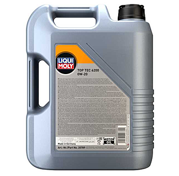 LIQUI MOLY Top Tec 6200 0W-20 5L
