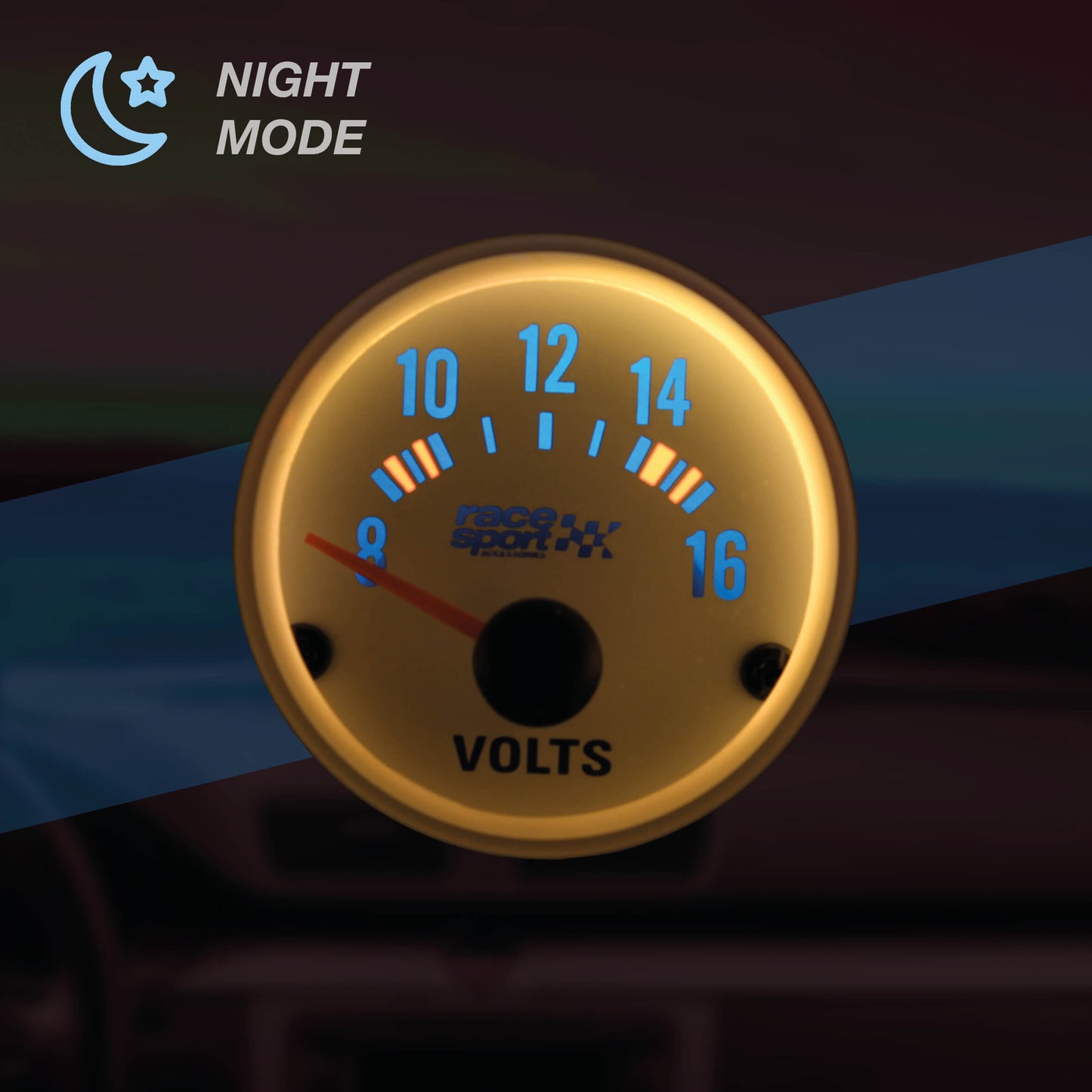 VOLTIMETRO Analógico RACE SPORT