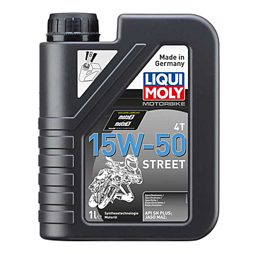 LIQUI MOLY Motorbike 4T 15W-50 Street 1L
