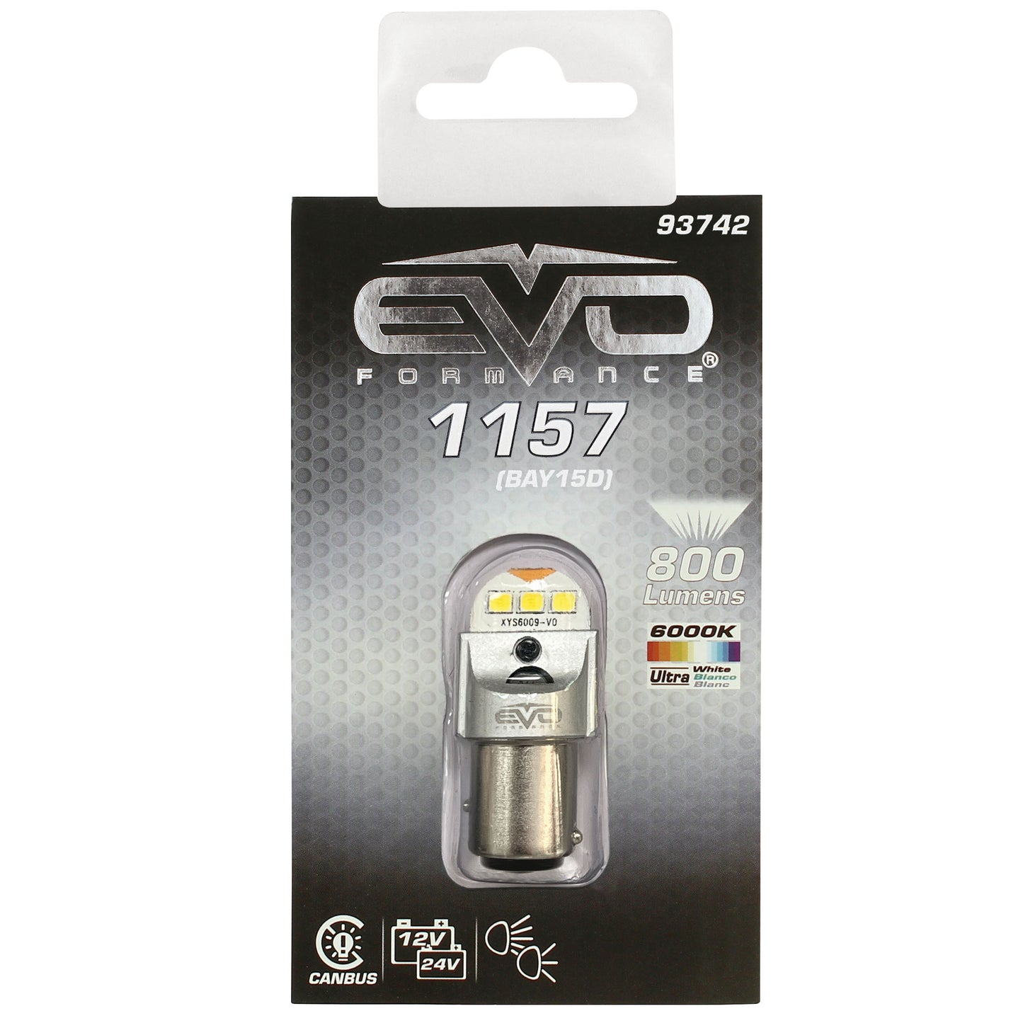 Lâmpada CANBUS Replacement Bulbs 1157 LED EVO 600L 5/21W 12/24V BA15S 1 PC