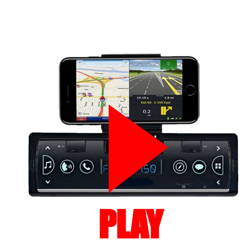 Radio Auto 1901 Controlo ANDROID E IOS RECOGEN