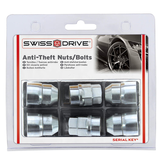 KIT Fêmea Anti- Roubo 12x 1.25 2 Chaves