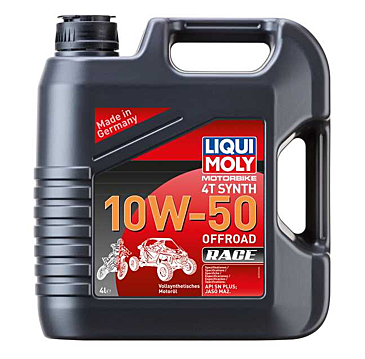 LIQUI MOLY Motorbike 4T Synth 10W-50 Off road Race 4L