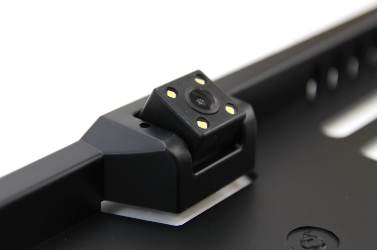 Suporte de Matricula Automóvel AMIO com Câmara "NIGHT VISION"