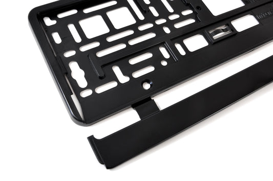 Suporte Matricula Automóvel AMIO ARO PRETO