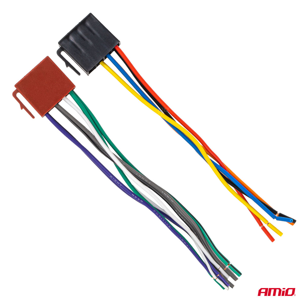Cabos de Auto Rádio AMIO FICHA FEMEA ( ISO + AV ) CCA 5A 12V