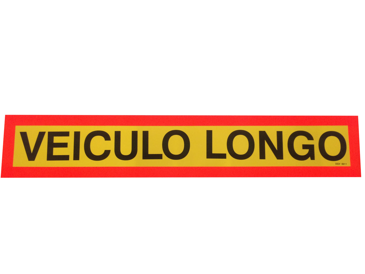PLACA REFLECTORA "VEICULO LONGO" MOD-4 NIVEL1