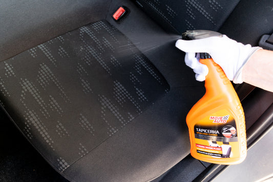 Spray Limpa Estofos + Removedor de Manchas MOJE AUTO 750 ml