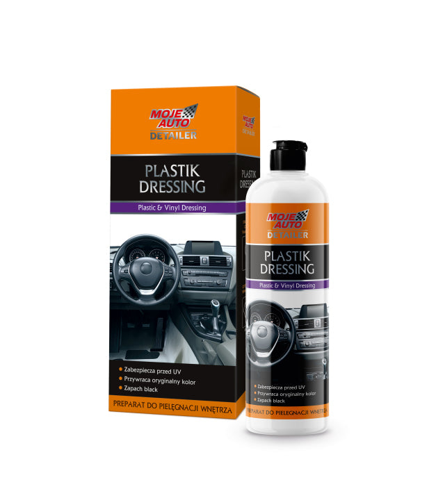 Renovador de Plásticos & VINYL para Interior MOJE AUTO 500 ml