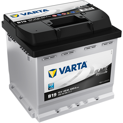 BATERIA VARTA B19 BLACK DY 45AMP 400EN 207X175X190 DTA