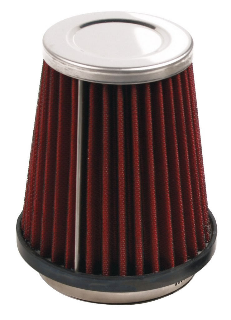 Filtro de AR LAMPA Cónico Universal "AF-2" Vermelho