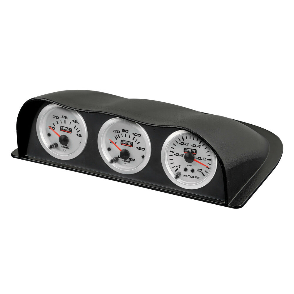 SUPORTE DE 3 MANOMETROS LAMPA PARA TABLIER 52MM