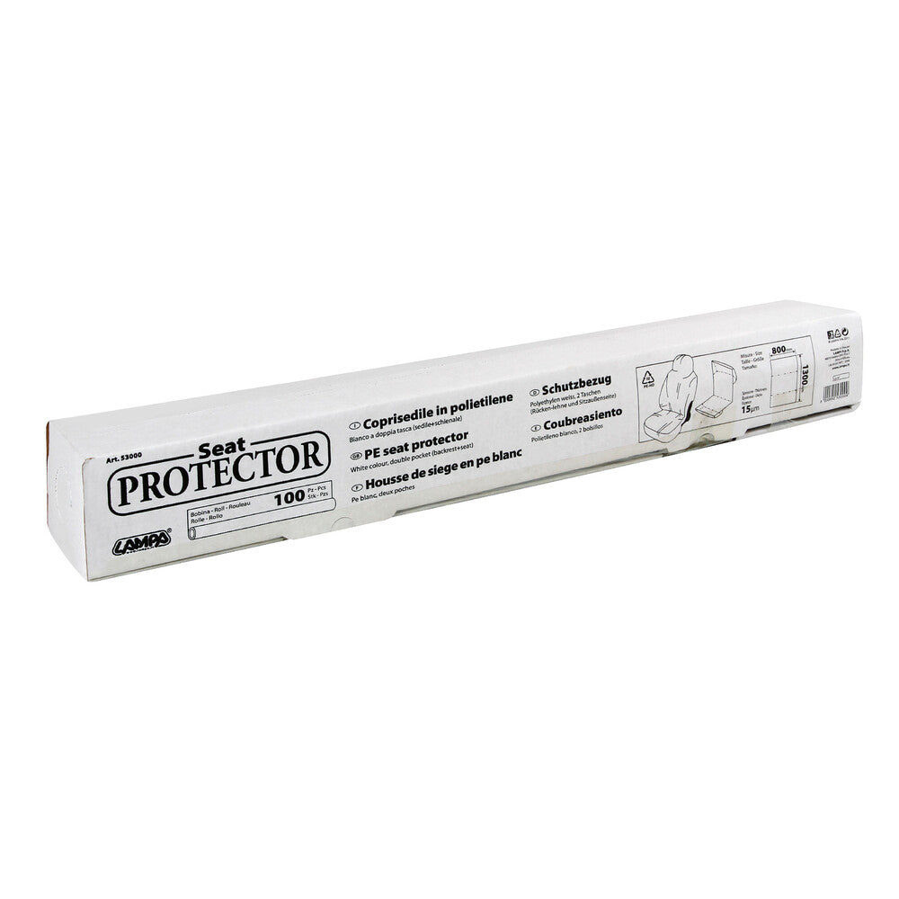 Proteção de Banco LAMPA em Rolo Caixa de 100PCS 80x130cm