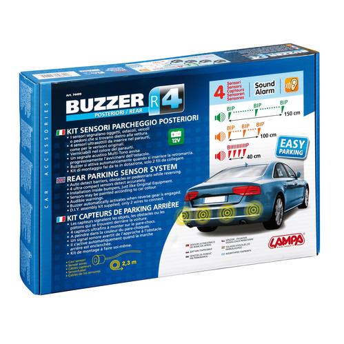 Sensores de Estacionamento Automóvel LAMPA TRASEIROS C/ BUZZER "R4"