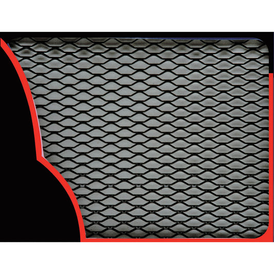 Grelha de Alumínio Race Sport Universal Preta
