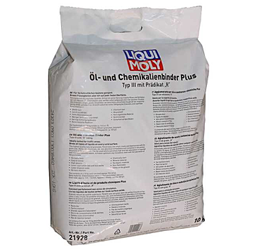 Aglutinante de óleo e substâncias químicas Plus LIQUI MOLY 10KG