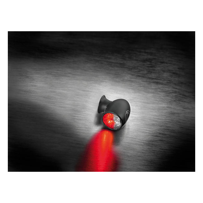 Pisca Moto + luz presença + luz stop Kellermann Atto® DF preto ECE (3 em 1)