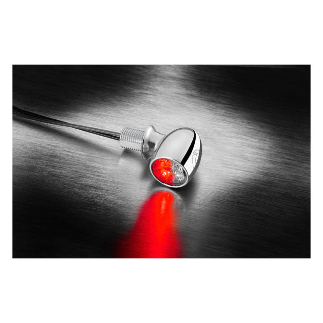 Pisca Moto + luz presença + luz stop Kellermann Atto® DF cromado ECE (3 em 1)