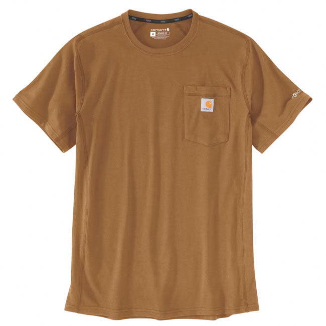 T-shirt Carhartt Force Pocket carhartt® castanho