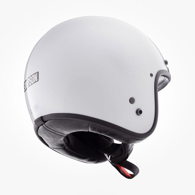Capacete Simpson Chopper branco