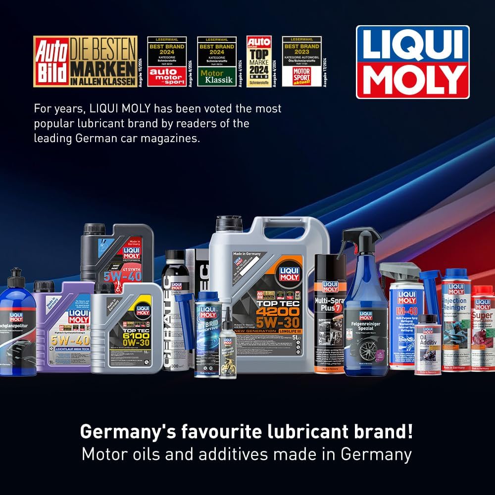 Oleo Motor Auto Liqui Moly 5W- 30 + Aditivo Cera Tec