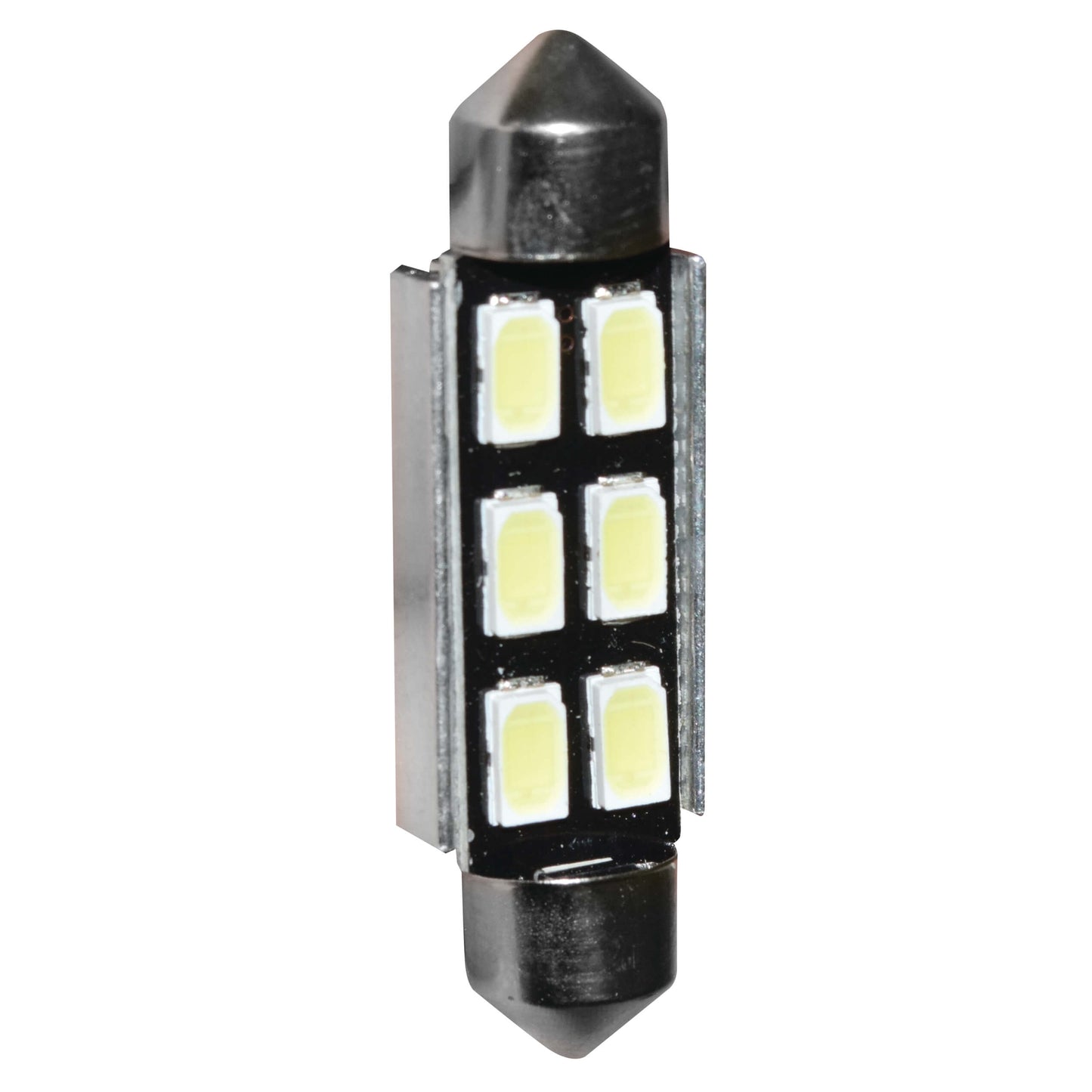 Lâmpada C5W EVO C/ 6 Leds Ultra Luminosa 36mm
