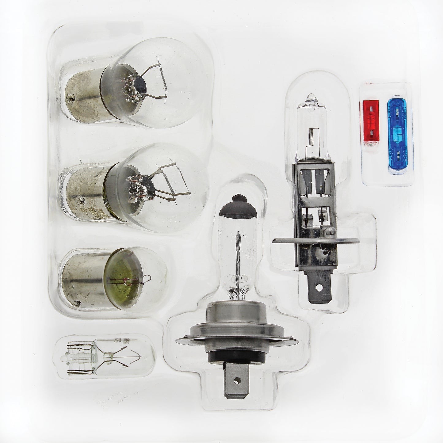 Conjunto de Lâmpadas Homologadas SWISS DRIVE H1 + H7 12V 8 Peças