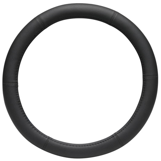 Capa de Volante AUTO " CAR +" em PVC Negra Tamanho S 35-36 cm