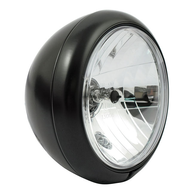 Farol Moto gladiador FL estilo H4 de 7". Preto