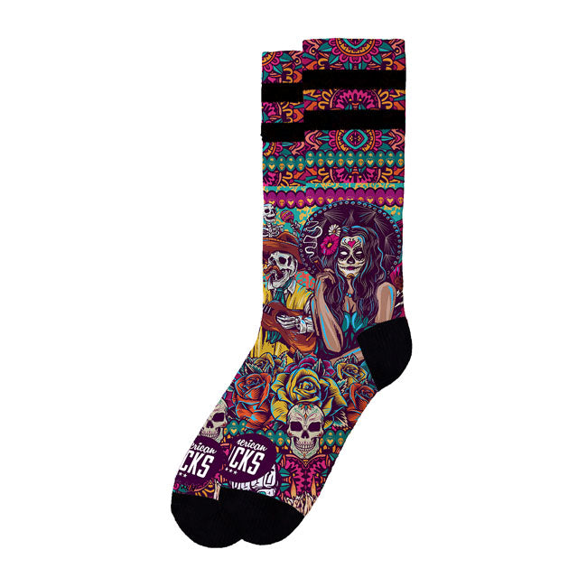 American Socks Meias exclusivas do Dia de los Muertos