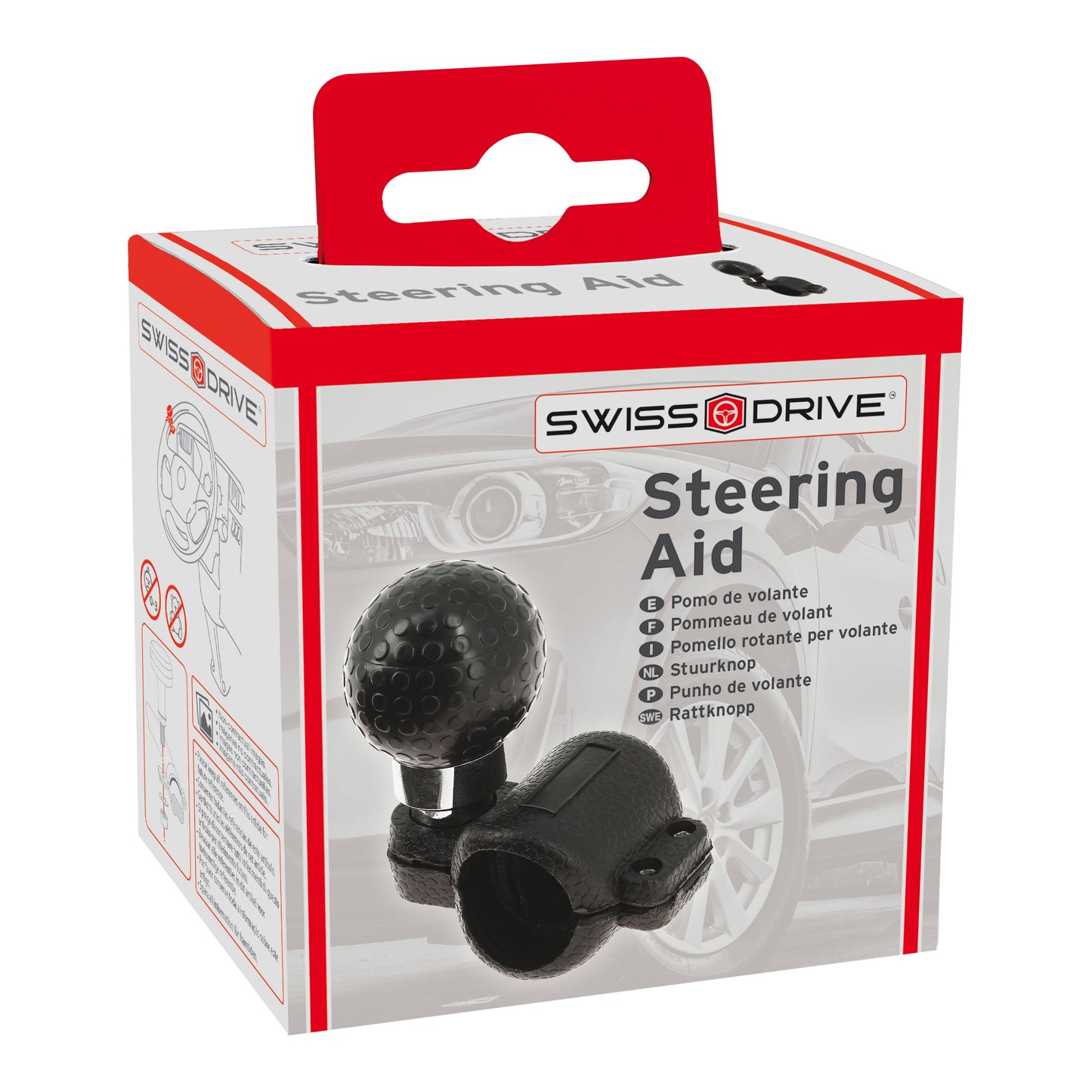 Auxiliar de Direção Universal para Volante " Bola Golf" RACE SPORT 1 Peça