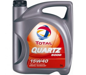 OLEO MOTOR TOTAL QUARTZ 5000 15W40 5L