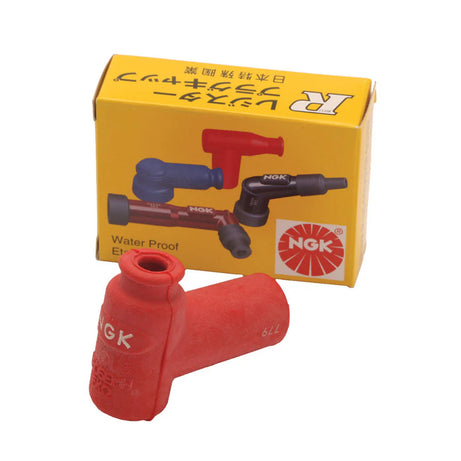 Capa de Vela Ignição de Silicone NGK (vermelha) 90º
