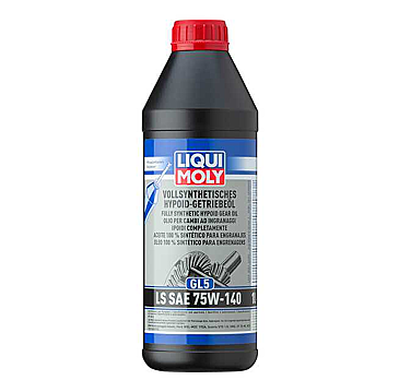 Óleo 100 % sintético para engrenagens hipóides Caixa Velocidades LIQUI MOLY (GL5) LS SAE 75W-140 1L