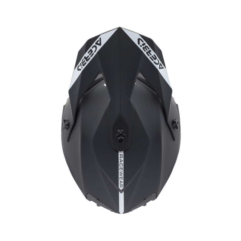 Capacete Cross Infantil perfil Acerbis - Preto