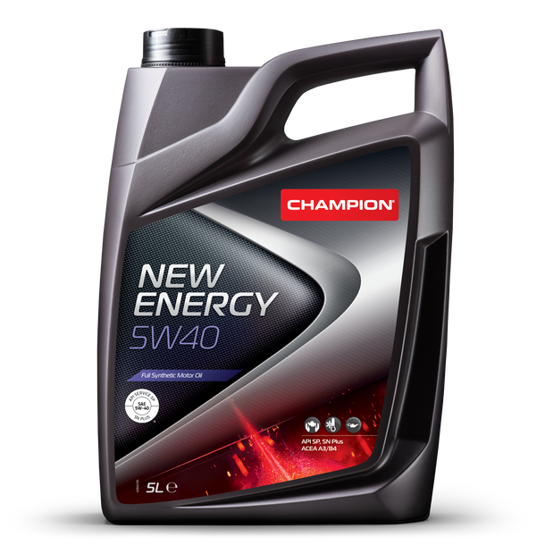 Óleo Motor Auto CHAMPION NEW ENERGY 5W40 1L