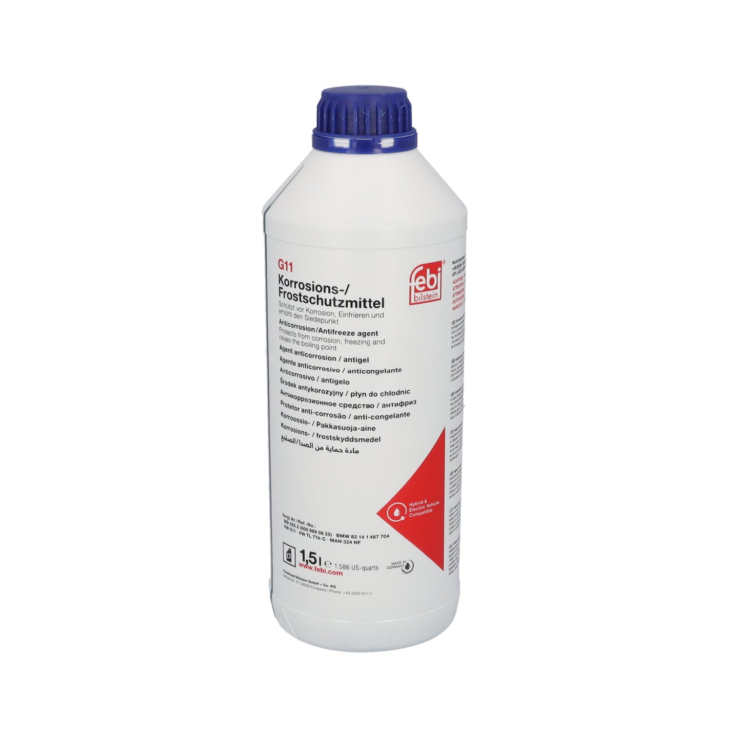 ANTI-CONGELANTE AZUL FEBI 1.5 LT.