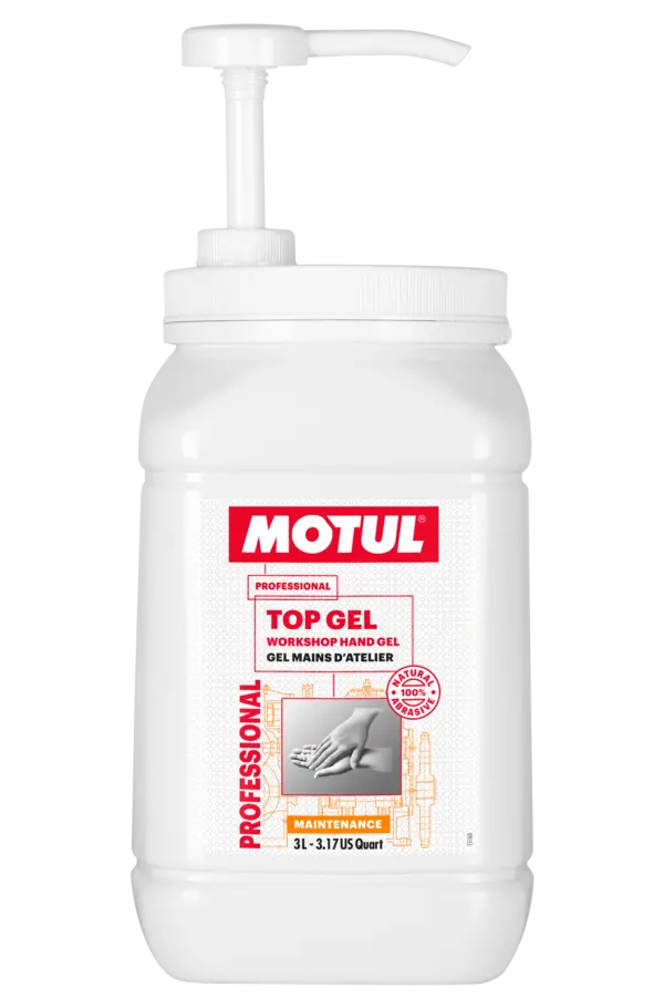 Gel Limpeza Mãos MOTUL TOP GEL WORKSHOP 3L