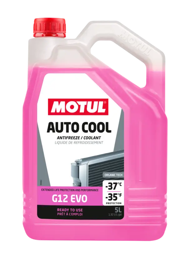 Anticongelante MOTUL AUTO COOL G12 EVO -37 5L
