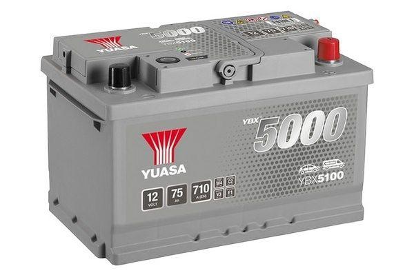 Bateria YUASA YBX5100 12V 75ah 710A