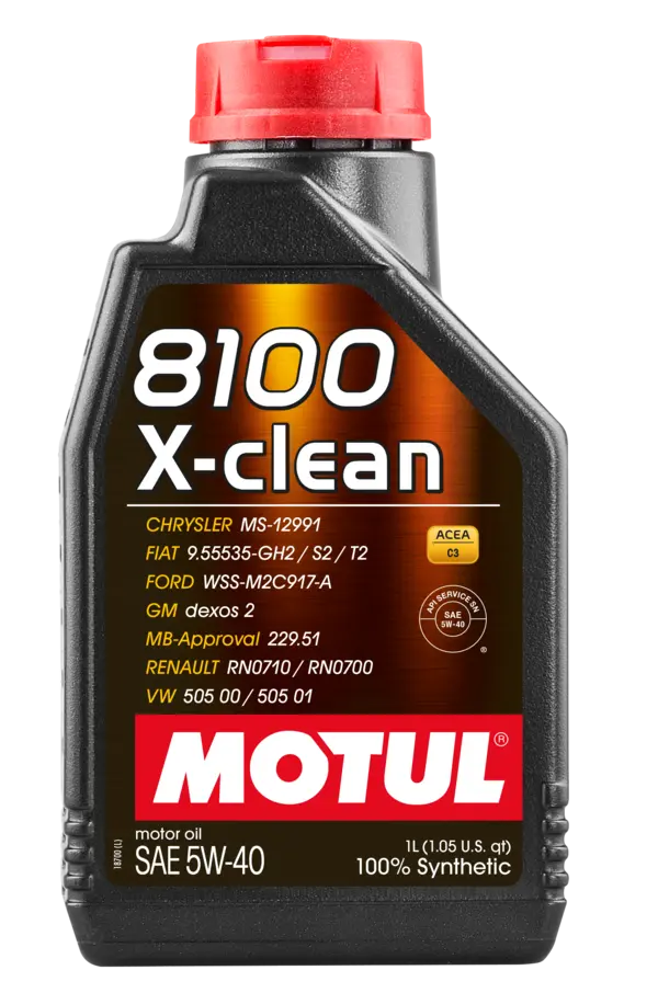 MOTUL 8100 X-CLEAN 5W-40 1L